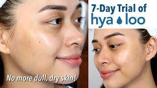 SUPER HYDRATING SKINCARE PRODUCTS MADE IN KOREA! 7-DAY TRIAL OF HYALOO AQUA PLUS | Maria Selina