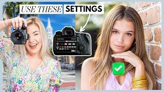 Camera Settings & Gear for STUNNING Senior Portrait Photography [2024]