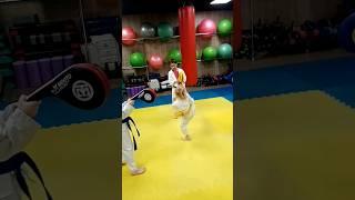 Ударная тренировка  #детскийспорт #единоборства #хапкидо
