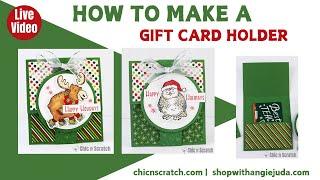 How to Make a Gift Card Holder