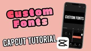 How to Add Custom Font in CapCut