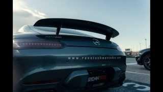 World's First AMG GT-S 10sec 1/4 Mile Pass | RENNtech | ADV.1