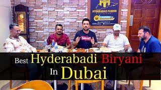 Best hyderabadi Biryani In Dubai | Hyderabad Fusion Restaurant | Shehbaaz Khan UAE Vlog