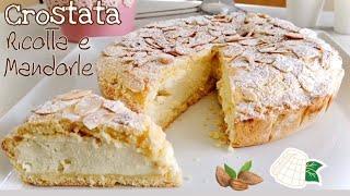 RICOTTA TART AND CREAMY ALMONDS quick and easy RICOTTA AND ALMOND TART