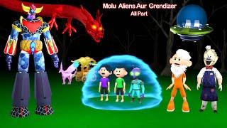 Molu Aliens Aur Grendizer(ALL PART)| pagal beta | desi comedy video | cs bisht vines | joke of