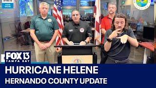 Hurricane Helene: Hernando County update