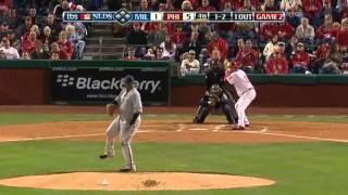 Brett Myers Awesome ABs vs Brewers 2008 NLDS