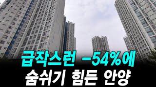 급작스런 -54%에 숨쉬기 힘든 안양