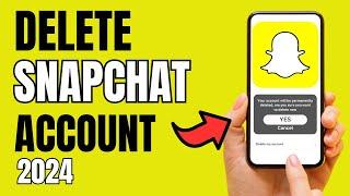 How to Permanentlty DELETE Snapchat Account on Android in 2024 (EASY)