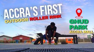 Officially Opened! The FIRST OUTDOOR ROLLER SKATING RINK in ACCRA GHANA