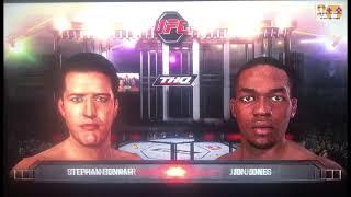 UFC Undisputed Title Mode Expert Level Classic Fight Jon Jones Fight Three VS Stephan Bonnar