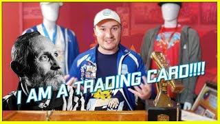 I'M A TRADING CARD!! Unboxing | Walter Day Trading Card and Award!