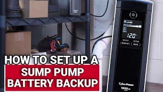 How To Set Up A Sump Pump Battery Backup - Ace Hardware