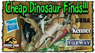 Cheap Dinosaur Finds!!! Jurassic Park, Dinosaur King, Toyway...