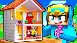 Locking My Friends in a DOLL HOUSE In Minecraft!