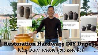 Restoration Hardware DIY Dupes | Why buy? when you can DIY with PATRICK VIRAY