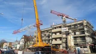 Soeren66 - Mobilkran LIEBHERR LTM 1300-6.2 von KNAACK beim Abbau eines TEREX COMEDIL CCT 561