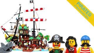 LEGO Pirates of Barracuda Bay Review and Black Seas Barracuda Conversion