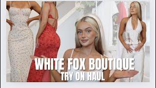 whitefox boutique try on haul review summer 2024