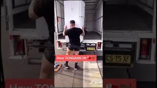 How Tongans lift 