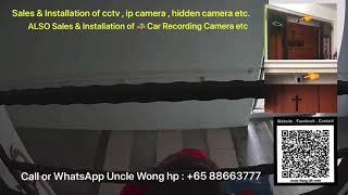 Uncle Wong Security Camera CCTV installation