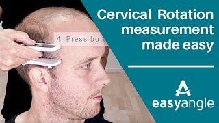 EasyAngle Spinal Measurement - Cervical Rotation, Version 1