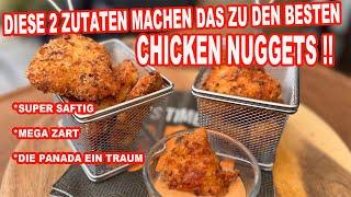 Chicken NUGGETS vom Grill - Parmesan Röstzwiebel das beste Rezept | The BBQ BEAR