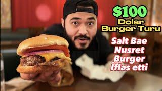 $100 dolar ile New York'ta En Pahalı Hamburger Yemek