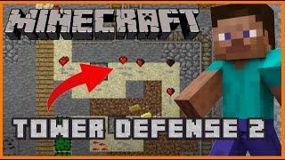 Let's Play Minecraft Tower Defence 2 Ep. 2 "Silverfish Attack" - w/ TrunksWD