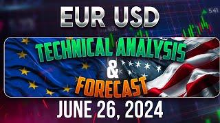 Latest EURUSD Forecast and Technical Analysis for June 26, 2024