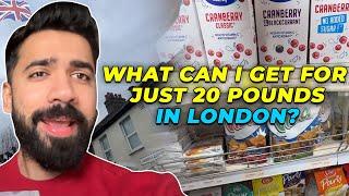 What can I get for just 20 Pounds in London? | Doc Ali UK Vlog 7