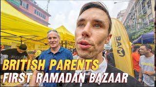 I took my British Parents to a Ramadan Bazaar  | Kuala Lumpur, Malaysia