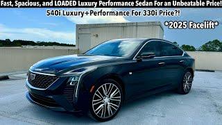 2025 Cadillac CT5 Premium Luxury 3.0T: TEST DRIVE+FULL REVIEW