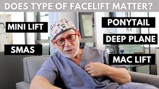 Explaining Different Types of Facelifts