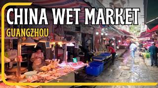 Exploring a Traditional Chinese Wet Market in Guangzhou【4K HDR】