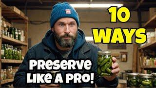 Top 10 Ways to Preserve Survival Food at Home for Your Prepper Pantry