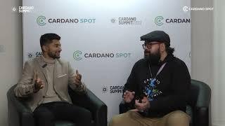 Cardano Spot Interviews | Sheraz, CEO of STORM Agency | Cardano Summit 2023 | Live Reporting