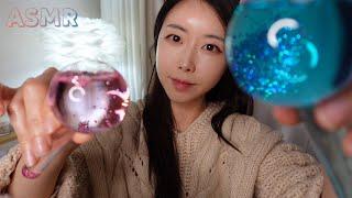 ASMR | Korean soft massage and skin care in aesthetic role play | 잠이 오는 마사지와 스킨케어 롤플레이 | 후시녹음,비주얼팅글