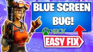 How to Fix  "Fortnite Blue Screen Bug"  in Xbox while trying to login | Fortnite Blue Screen Fix