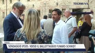 2024-05-21 FIRENZE - SONDAGGIO IPSOS, VERSO IL BALLOTTAGGIO FUNARO-SCHMIDT