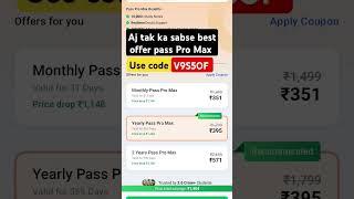 AJ Tak ka sabse best offers|Testbook pass Pro Max coupon code| eduoffer|testbook