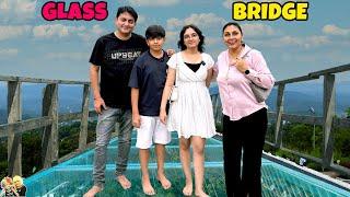 GLASS BRIDGE | Yeh kaha aagaye | Family Travel Vlog | Aayu and Pihu Show