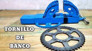 TORNILLO DE BANCO,/haciéndolo fácil