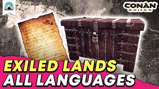 All Language Locations Exiled Lands - Guide | Conan Exiles