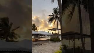 Chilly and Breezy Day in Tropical Koror, Palau #teavel #weather #shortvideo #youtubeshorts #sunrise