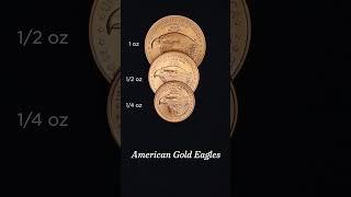 The American Gold Eagle  #apmex #gold #goldcoin #fractionalgold