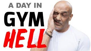 A DAY IN GYM HELL - locker room embarrassment.