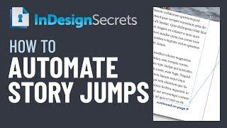 InDesign How-To: Automate Story Jumps (Video Tutorial)