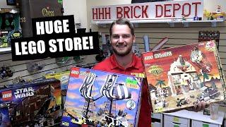 Massive Selection of Rare LEGO Sets! Tour HHH Brick Depot in Ohio