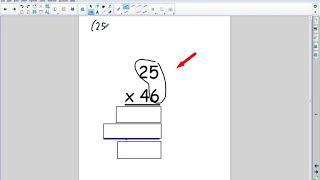 Two digit by two digit Multiplication Using Regrouping (Standard Algorithm)